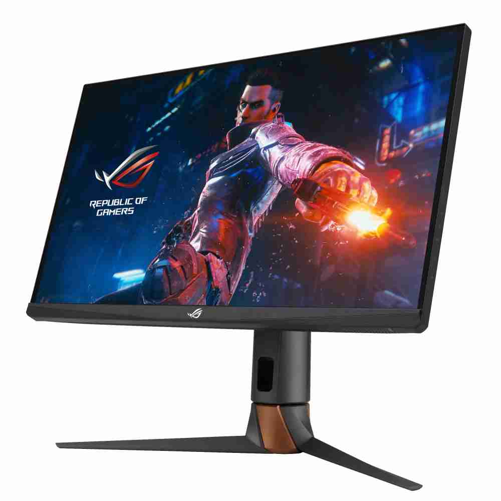 华硕ASUS ROG Swift 360Hz PG27AQN，，采用彩运网全新可支持ULMB2技术的高阶电竞显示器，，，，为电竞玩家打造突破以往的急速游戏体验。。（图片来源：ASUS提供）